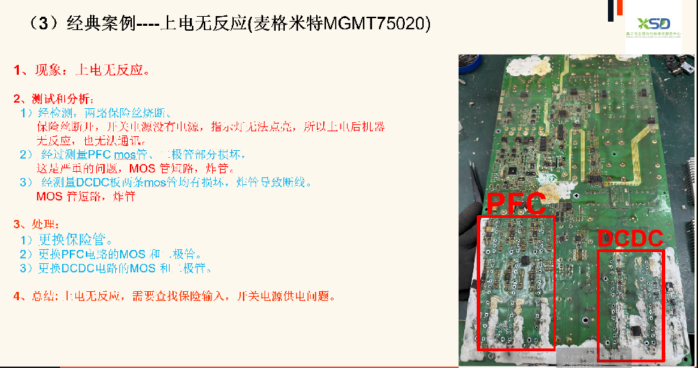 上电无反应（麦格米特MGMT75020）