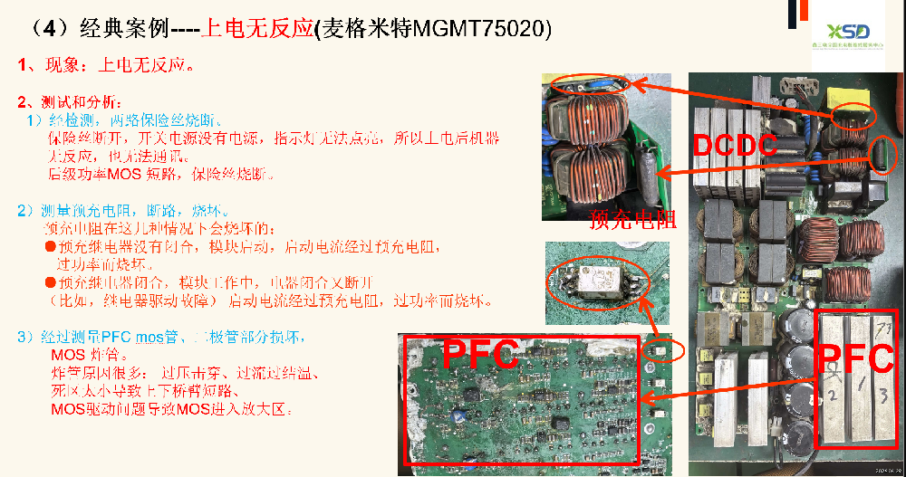 上电无反应（麦格米特MGMT75020